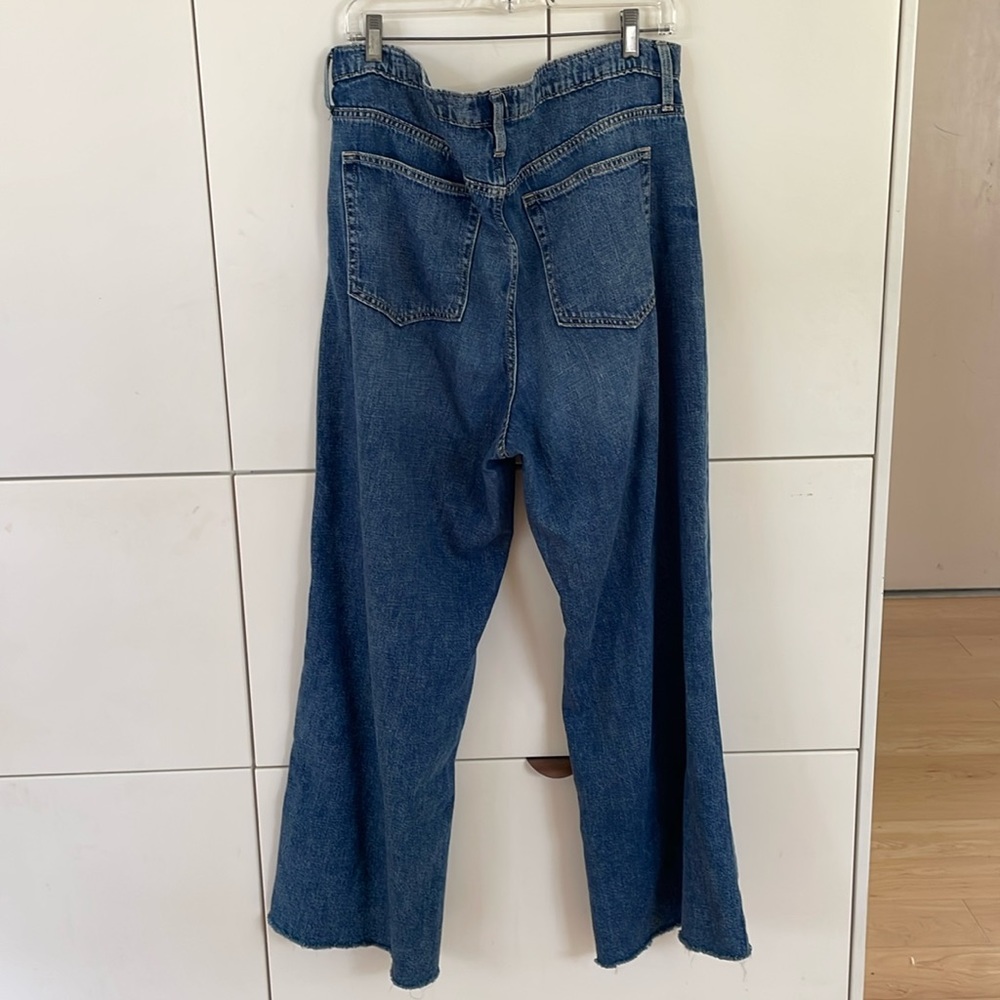 Gap High Rise Wide Leg Jeans